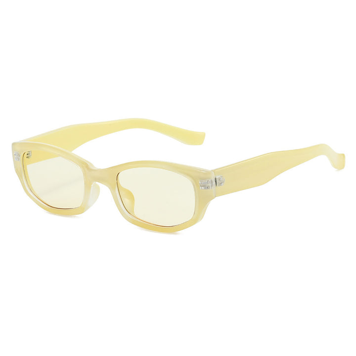 Chic Übergroße Rechteckige Sonnenbrille Karnz