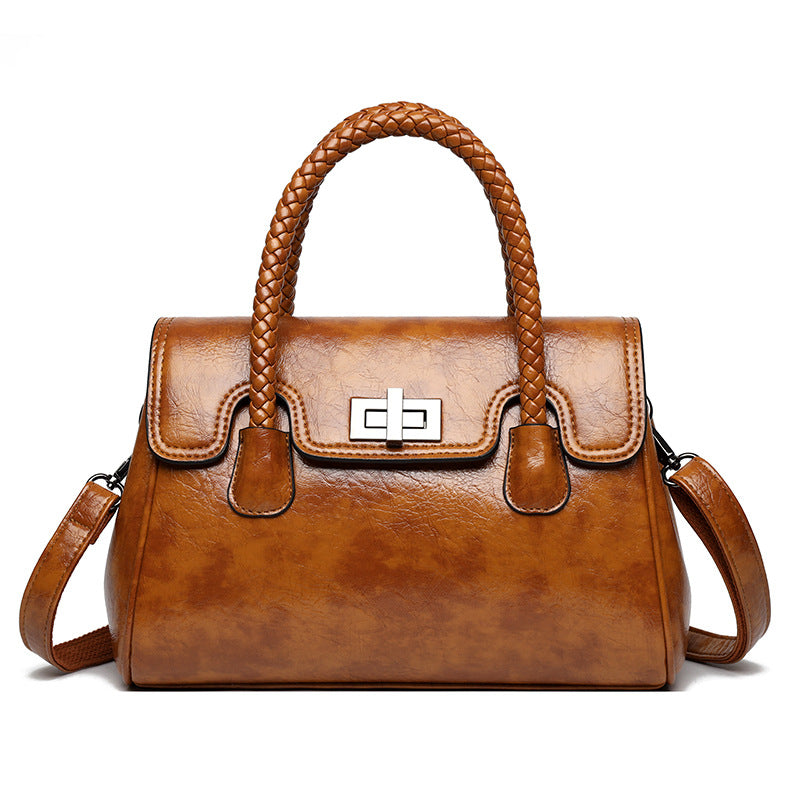 Elegante Doppelgriff-Handtasche Karnz
