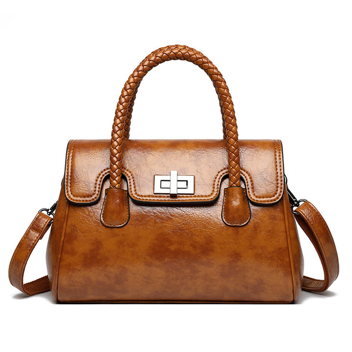 Elegante Doppelgriff-Handtasche Karnz