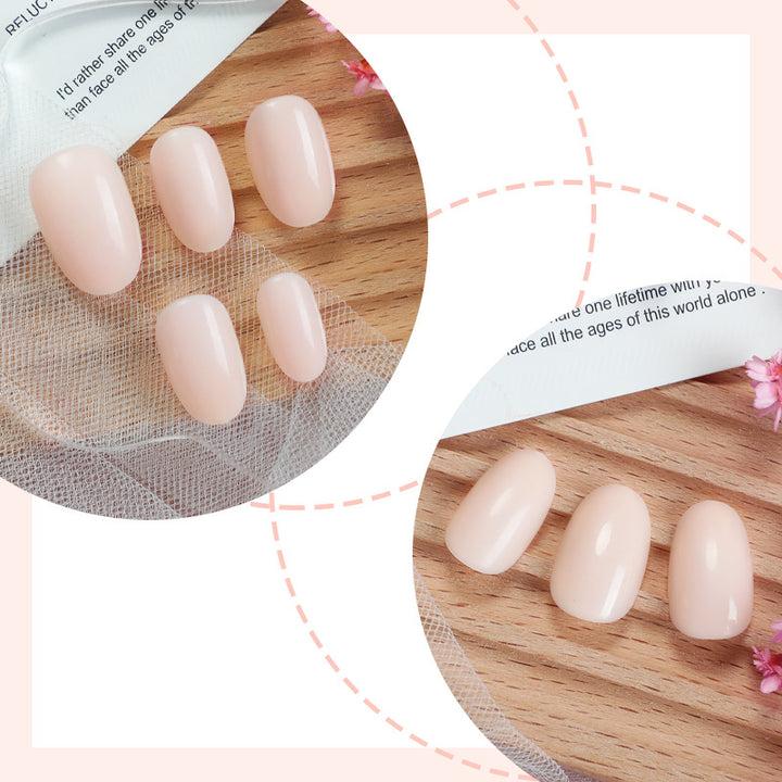 Premium natürliche Press-On-Nagelspitzen Karnz