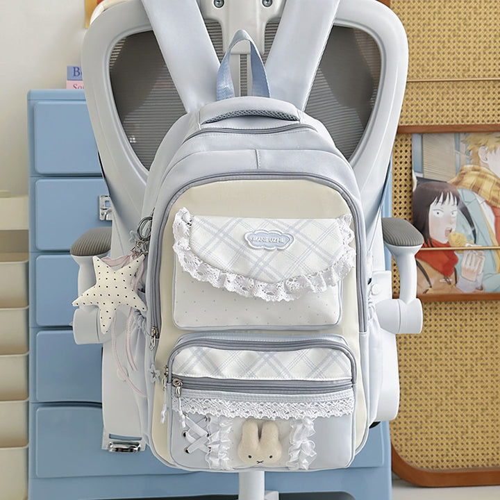 Verspielter Rucksack mit Mehrfachfach-Design Karnz