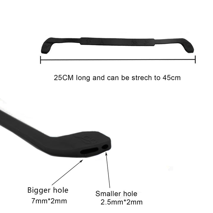 Flexibles Brillenkomfort Grip Karnz