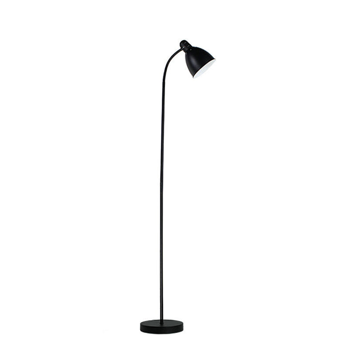 Moderne gewölbte Stehlampe mit verstellbarem Schirm