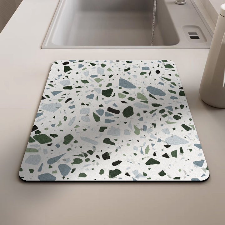 Terrazzo Design Küchenteppich
