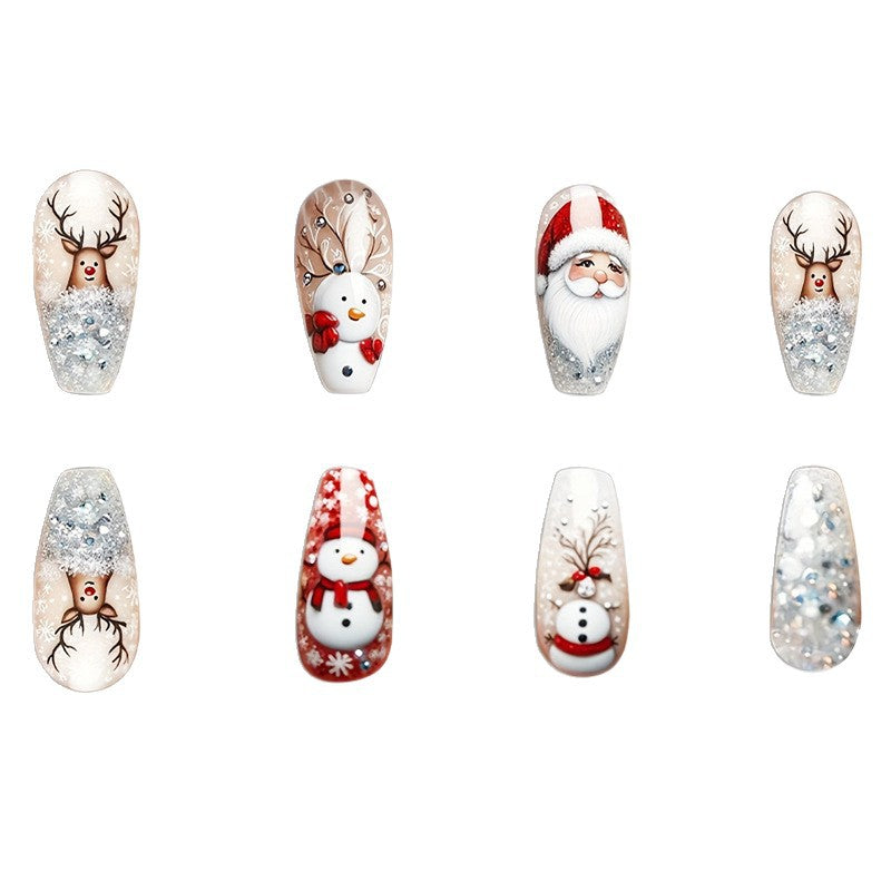Festliche Feiertags Themen Nagelkunst Karnz