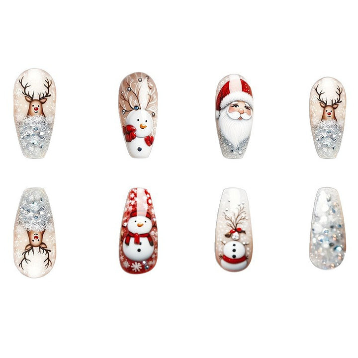 Festliche Feiertags Themen Nagelkunst Karnz