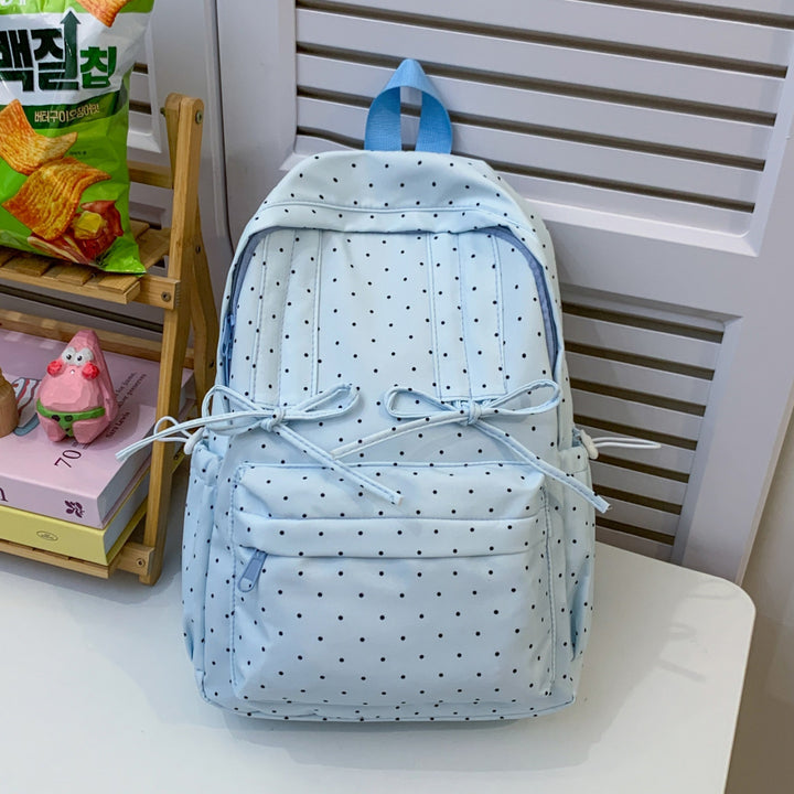 Punktet mönd Laptop Rucksack