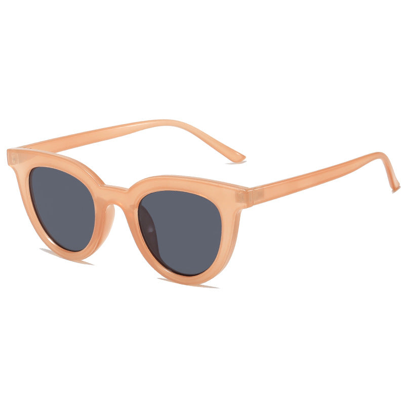 Damen stylishe Katzenaugen Sonnenbrille Karnz