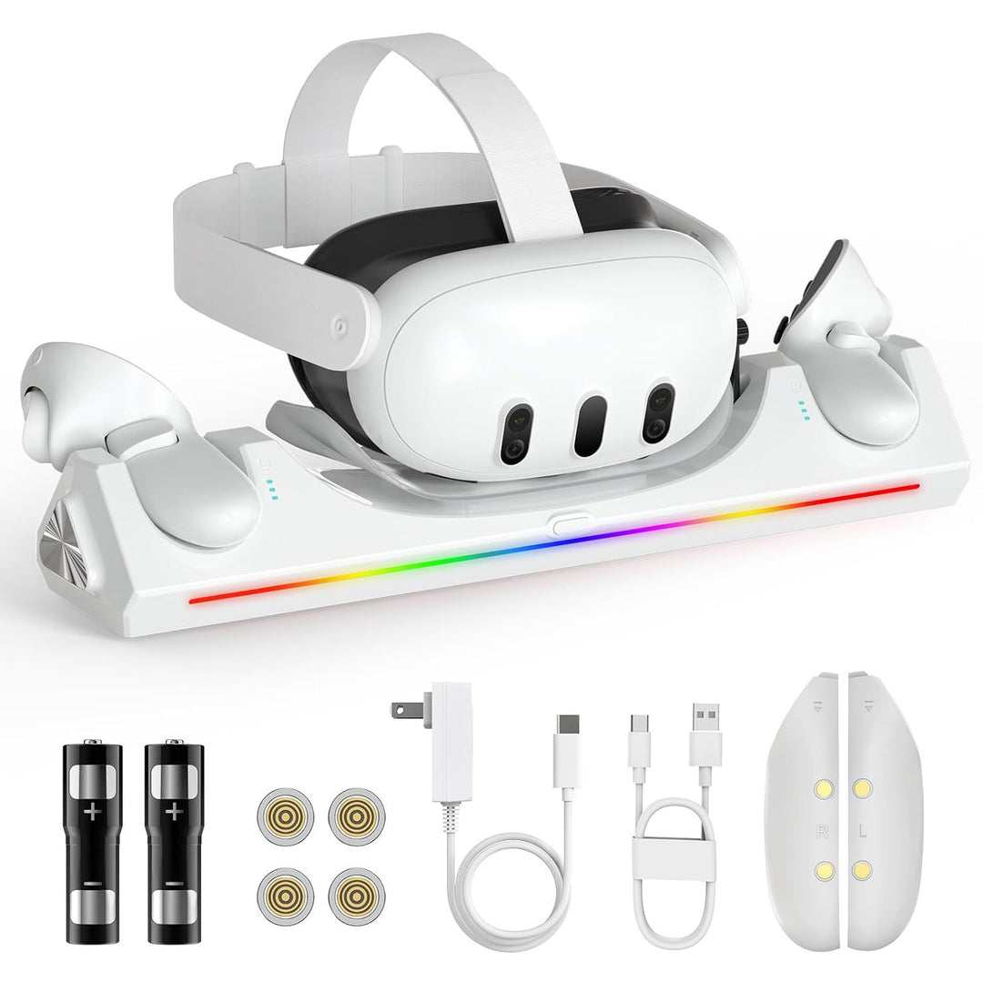VR-Headset-Ladestation mit Rgb-Beleuchtung Karnz