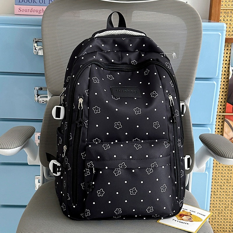 Trendige Floral Print Rucksack Karnz