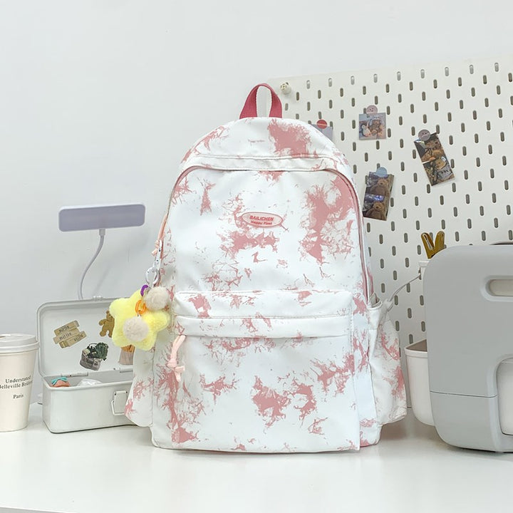 Marmoriertes Muster Rucksack