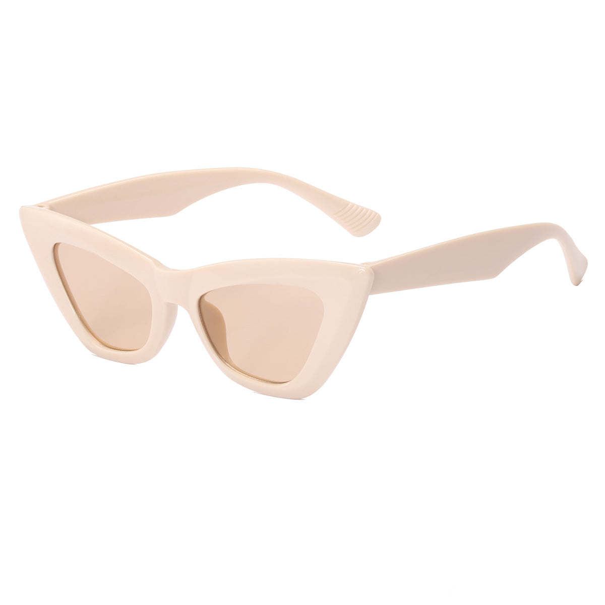 Damen Cat-Eye Sonnenbrille mit trendigem Animal-Print Karnz