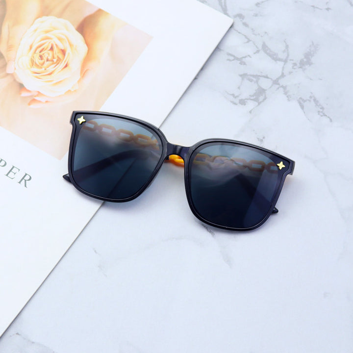 Chic Übergroße Quadratische Sonnenbrille Karnz