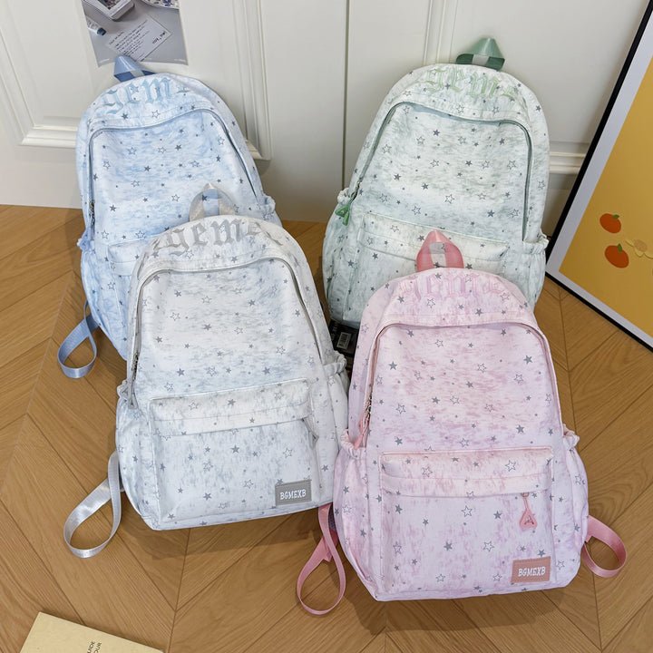 Stylischer Sternenprint-Rucksack Karnz