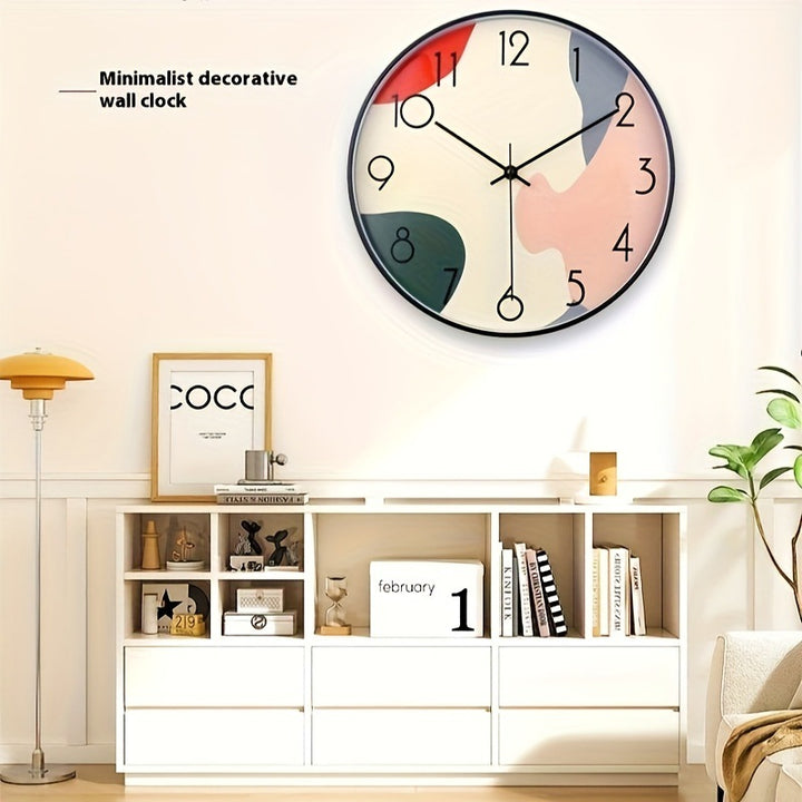 Minimalistische Wanduhr Karnz