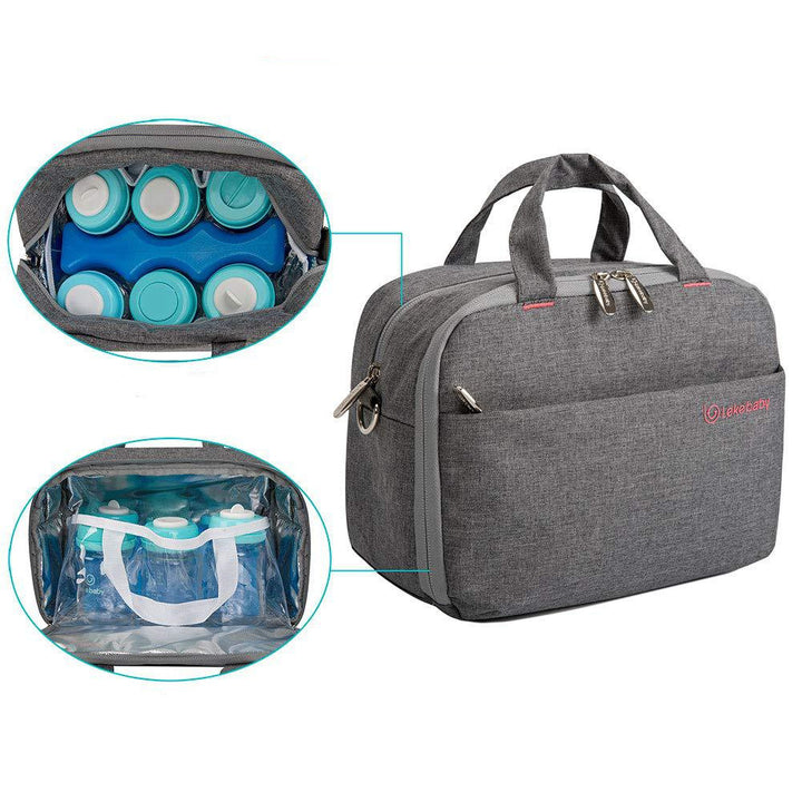 Unisex Kühltasche mit zwei Öffnungsarten und isolierender Innenausstattung Karnz