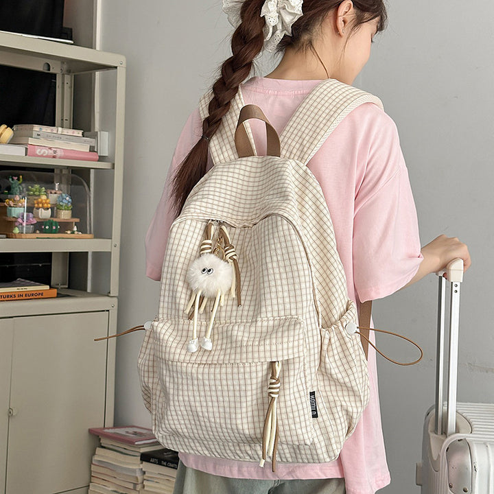 Texturiertes Muster Freizeit Rucksack Karnz