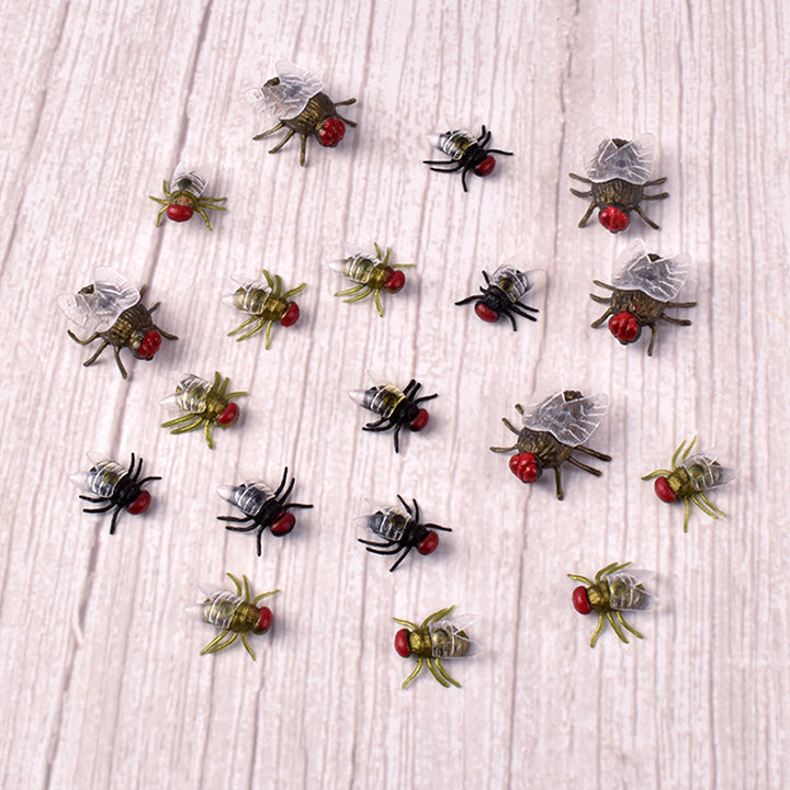 Realistische dekorative Insektenfiguren Karnz
