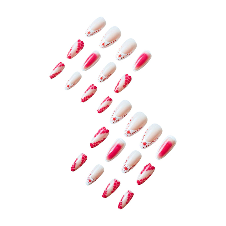 Künstlerische Gel-Nagelverstärkungen