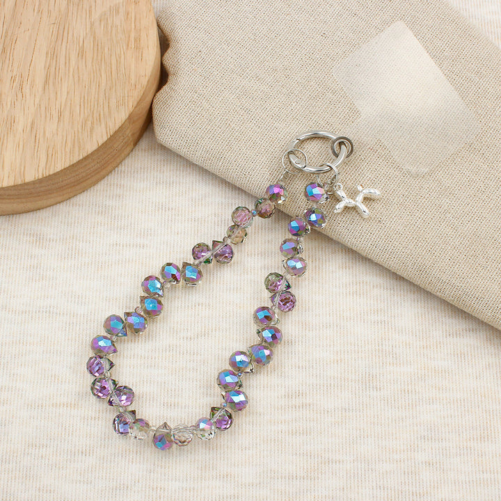Kristall-verzierte Charm-Armband Karnz