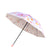 Damen eleganter Falt-Regenschirm mit floralen Motiven Karnz