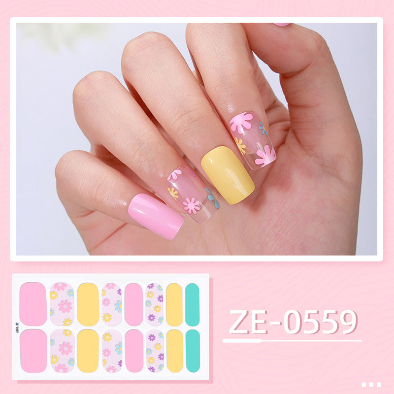 Himmlische Nagelkunst-Wraps