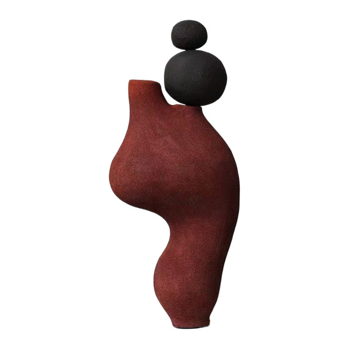 Abstrakte Steinskulptur