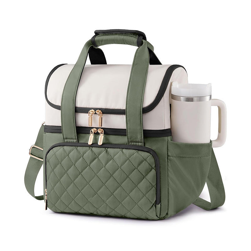 Elegante Kühltasche mit Praktischem Getränkehalter Karnz
