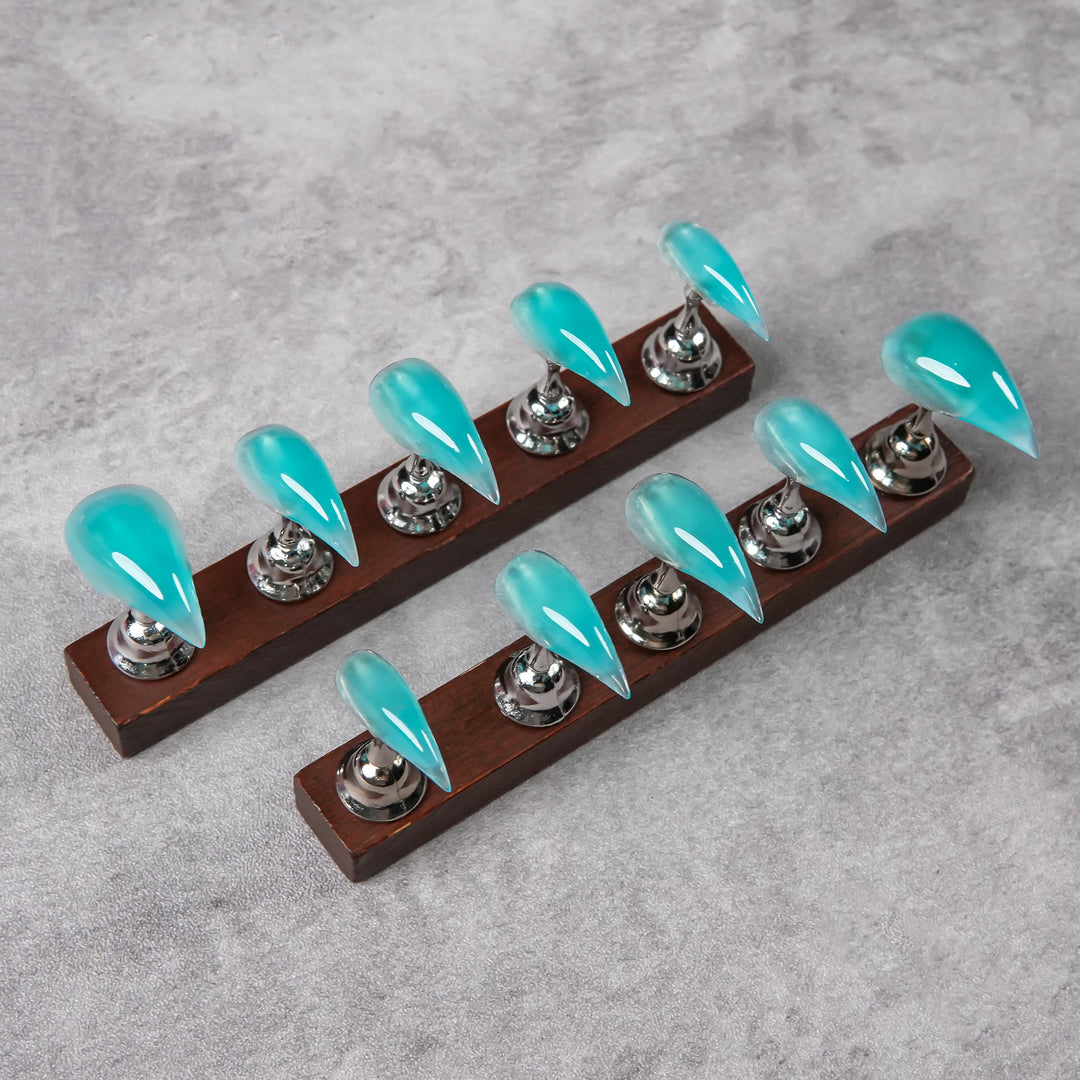 Scharfe Acryl Press-On Nagelset