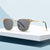 Damen Designer-Sonnenbrille mit luxuriösem Rahmen und verspiegelten Gläsern Karnz