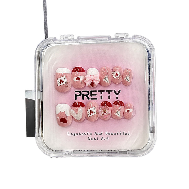 Dekoratives Press-On Nagelset Karnz