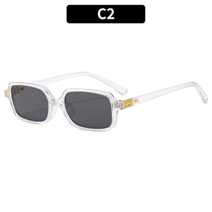 Chic Rechte Rahmen Sonnenbrille