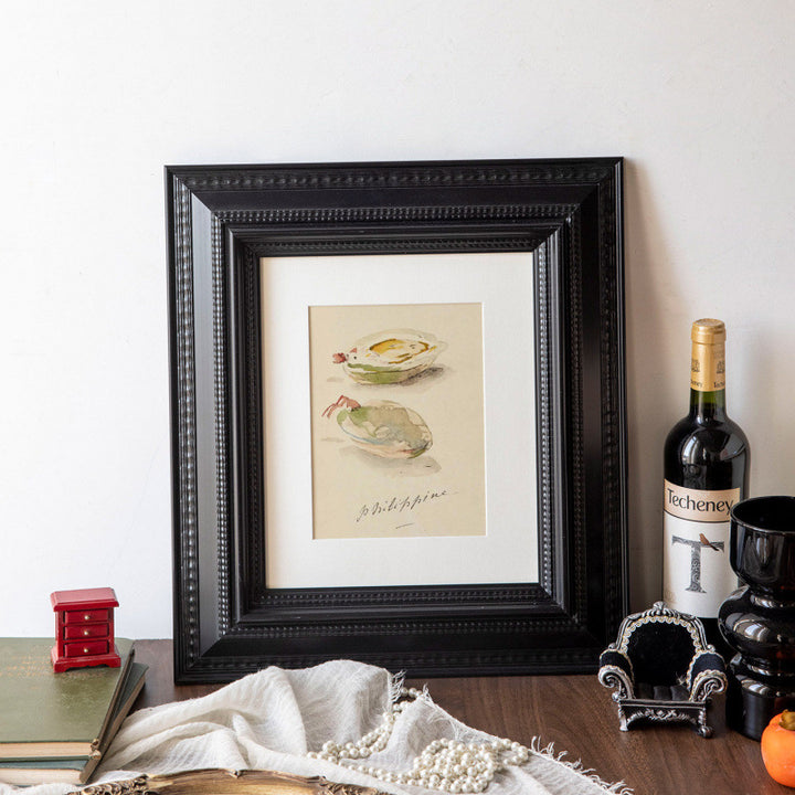 Eleganter gerahmter Kunstdruck