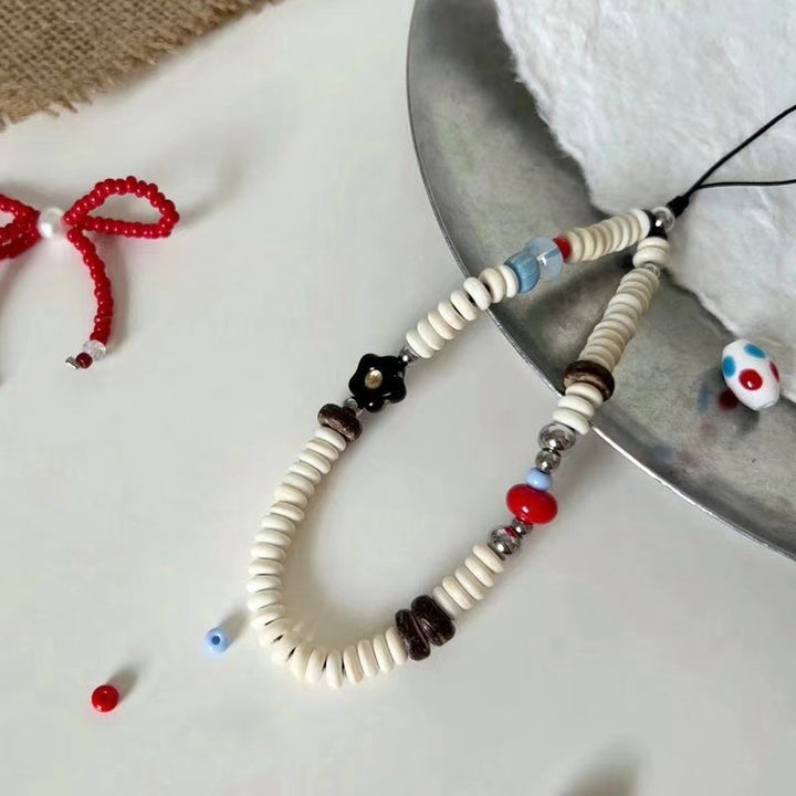 Handgemachte Perlen Charm Lanyard Karnz
