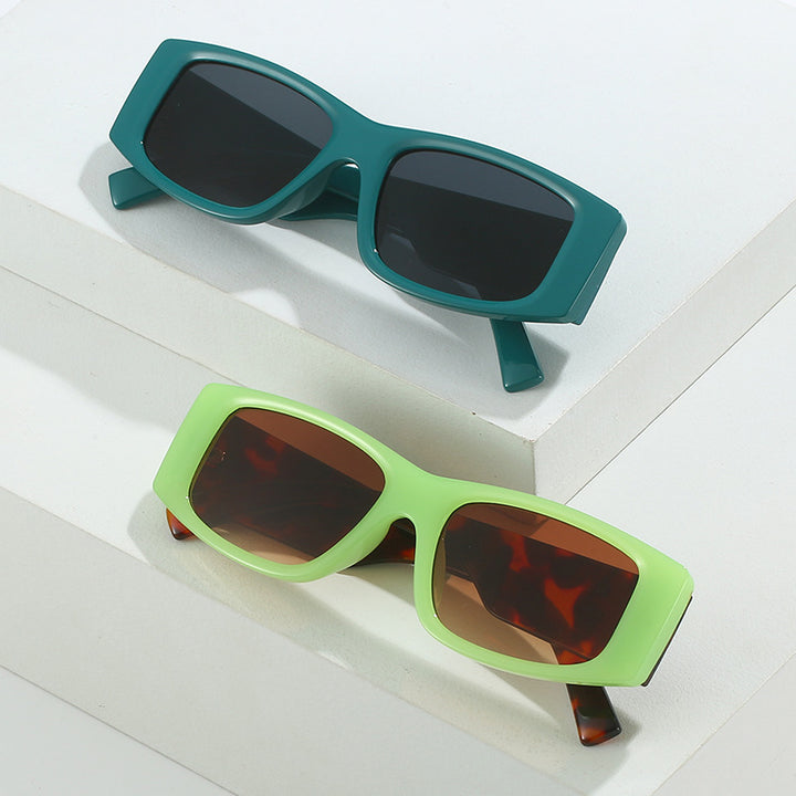 Chunky Retro-inspirierte quadratische Sonnenbrille Karnz