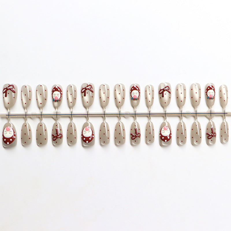 Festliches Thema Press-On Nagelschmuck Karnz