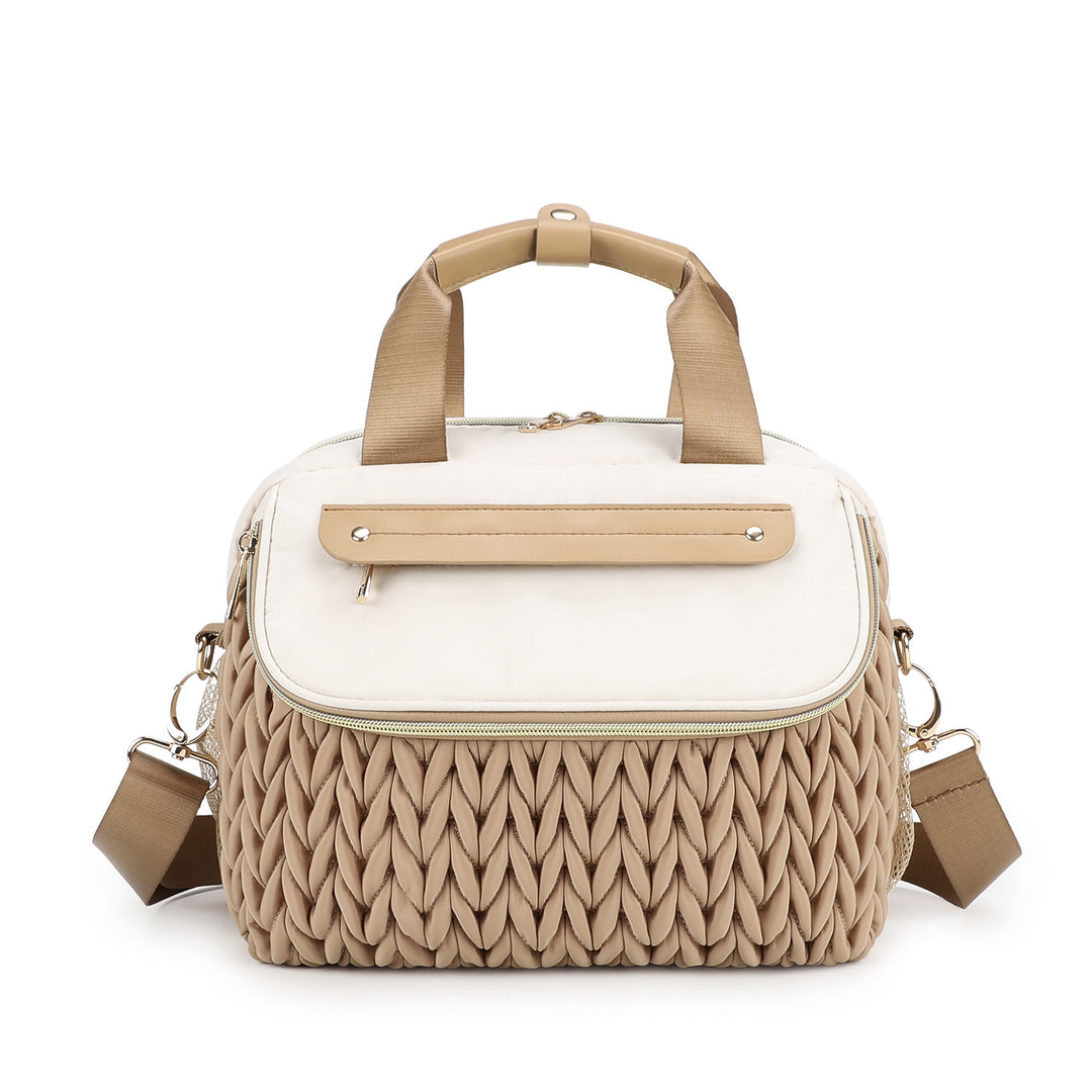 Modulare Handtasche mit Geflochtenem Design Karnz