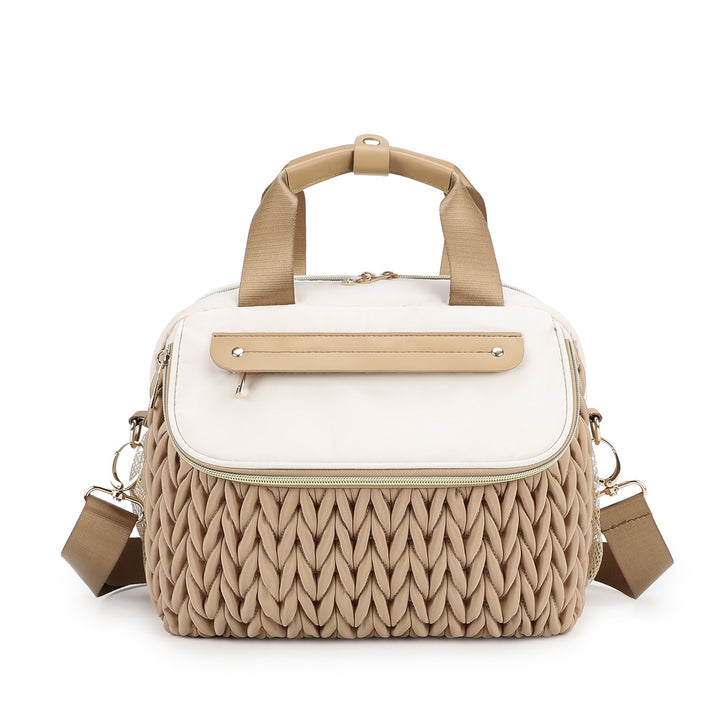 Modulare Handtasche mit Geflochtenem Design Karnz