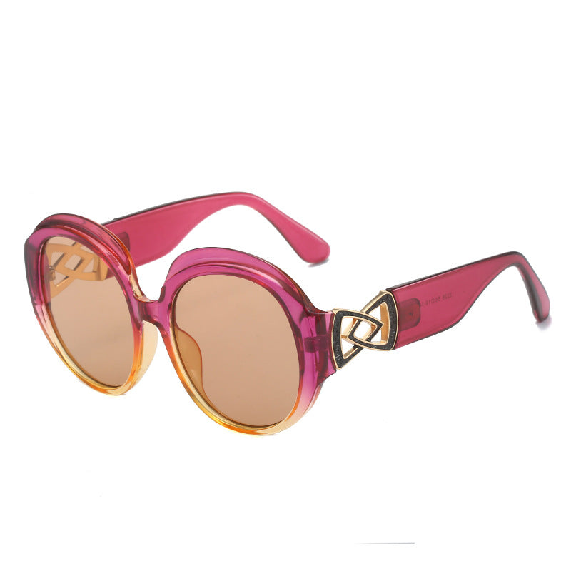 Damen Designer-Sonnenbrille mit luxuriösen Verzierungen Karnz