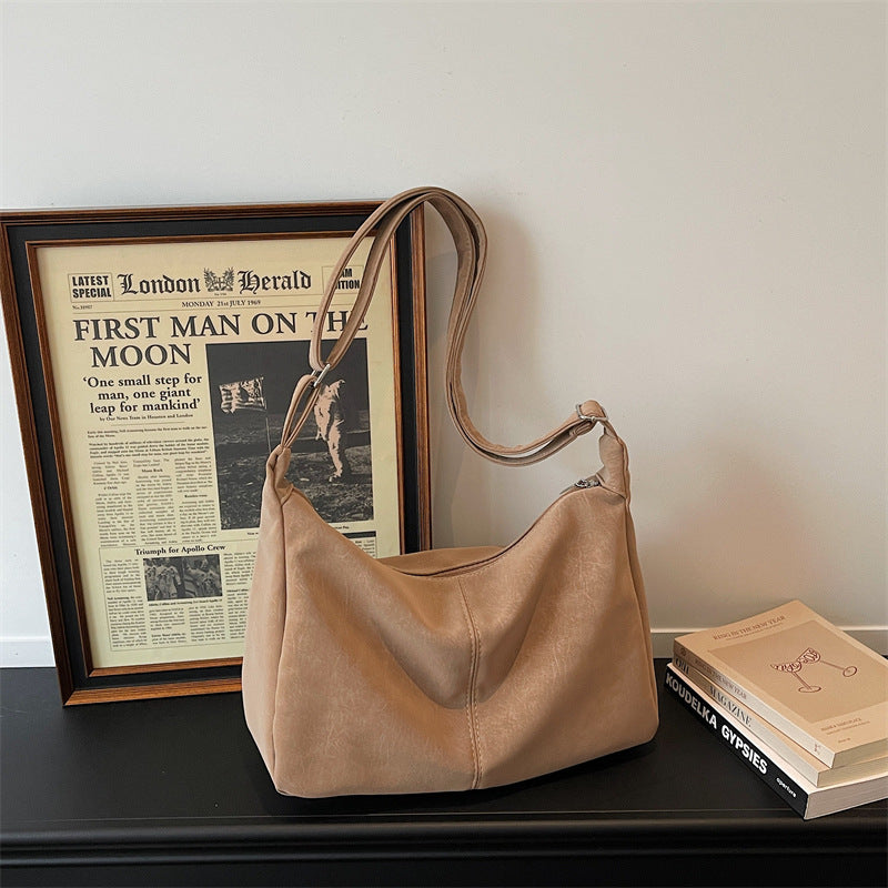 WoSoft Texturiertes Faux-Leder Hobo Bag Karnz