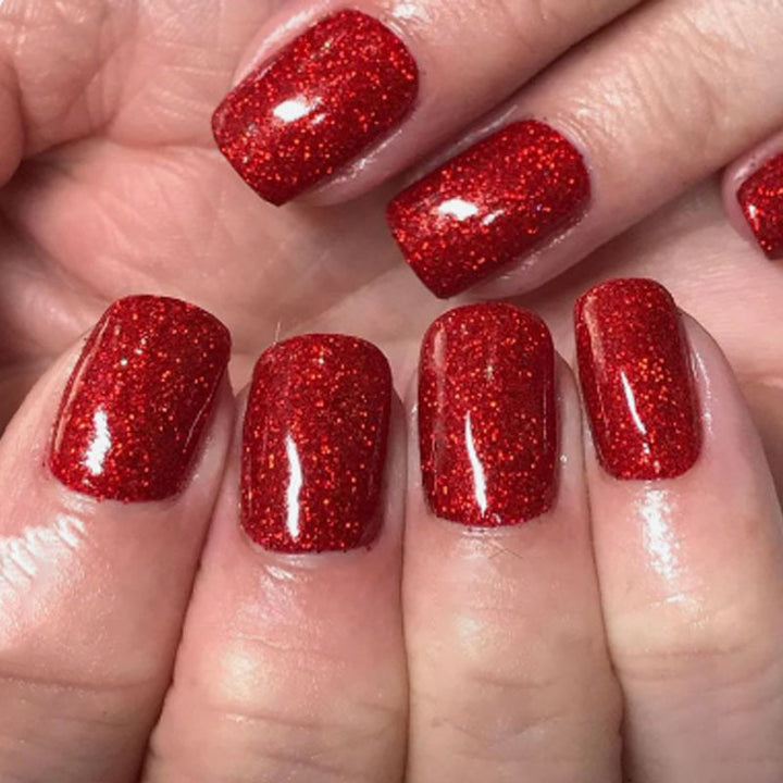 Sparkling Glam Press-On Nagelset Karnz