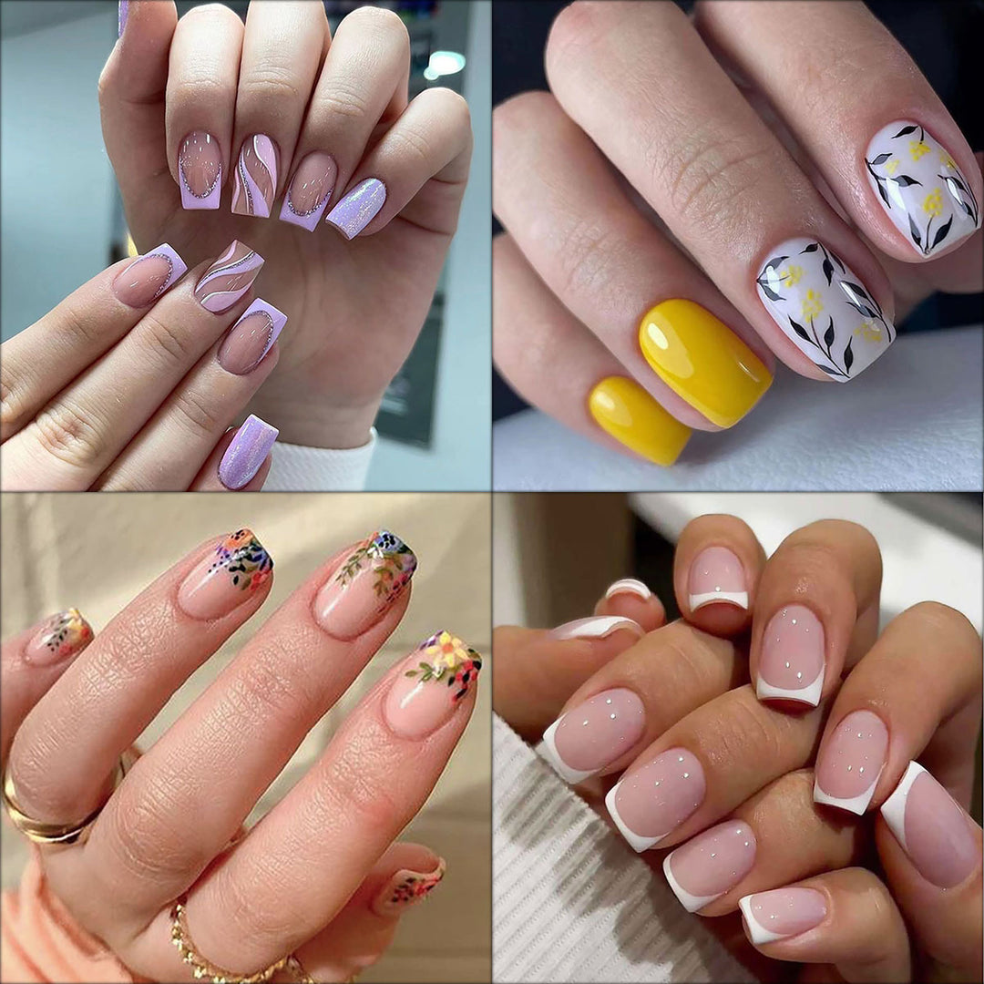 Elegantes Press-On-Nageldesign