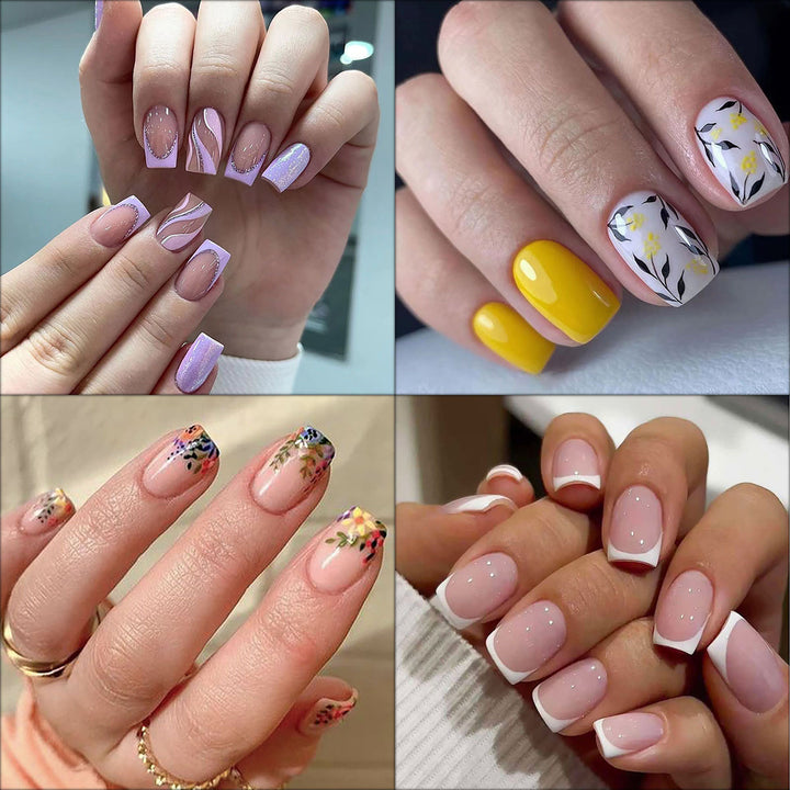 Elegantes Press-On-Nageldesign