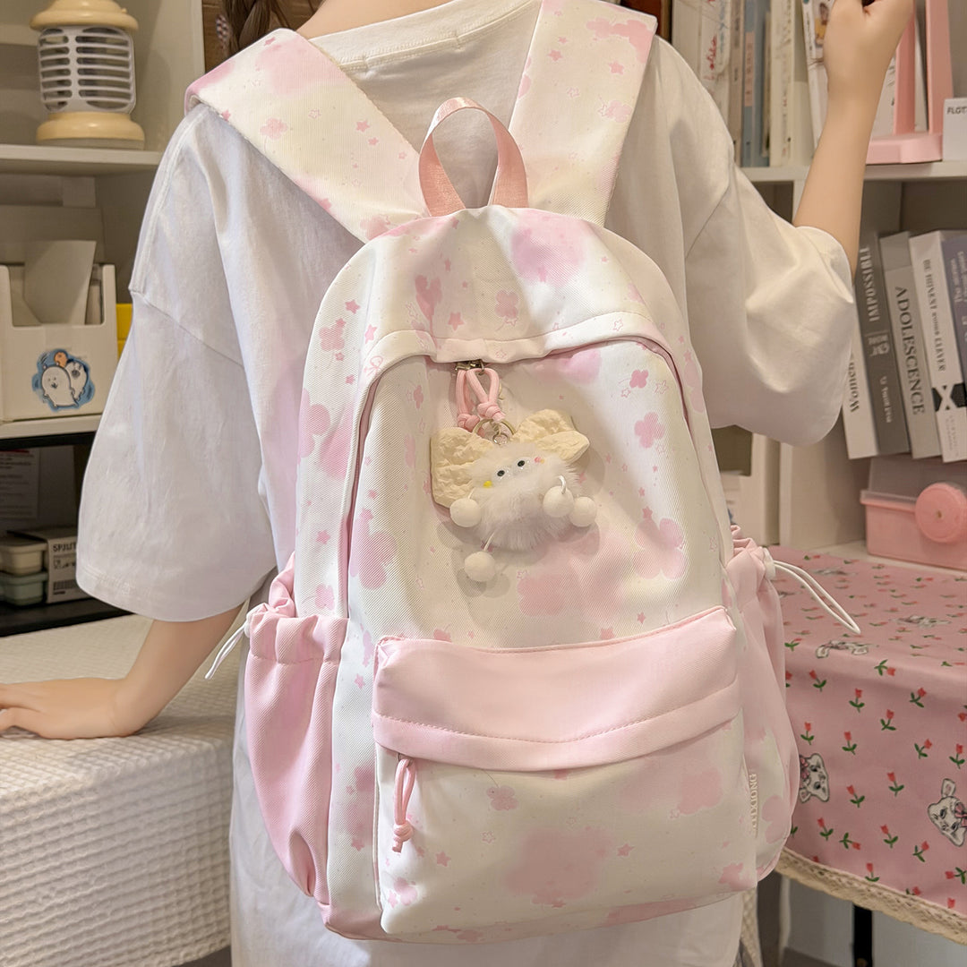 Süßer floralbedruckter Rucksack Karnz