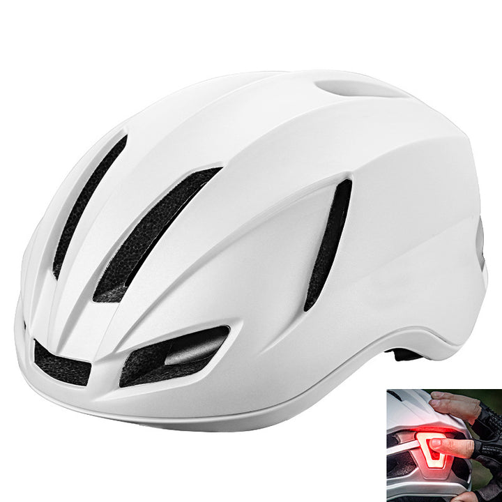 Rennradhelm mit Integrierter Sicherheitsleuchte Karnz