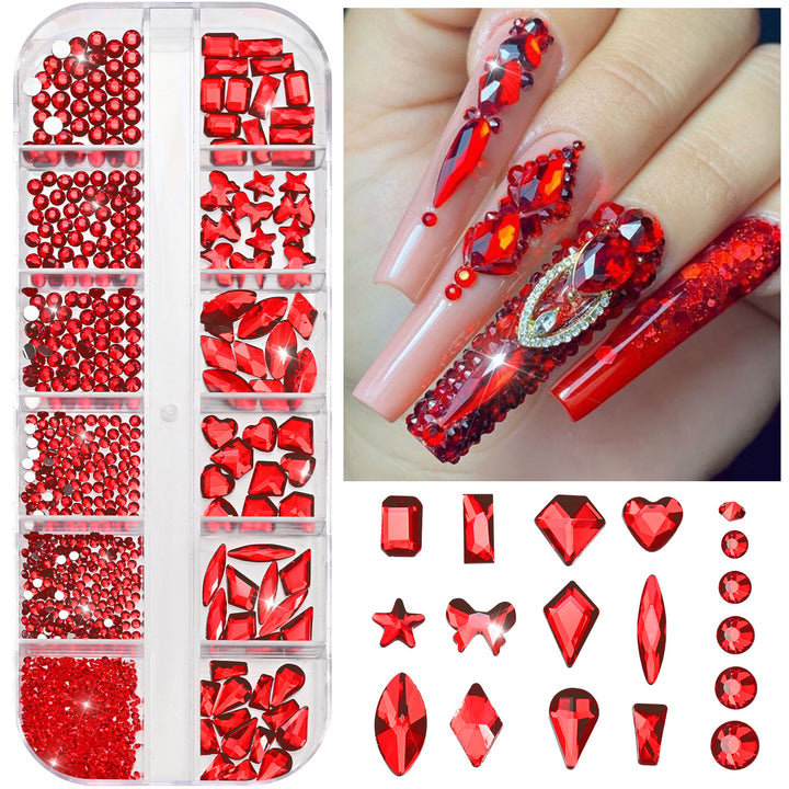 Premium Nagelkunst Strass Kollektion