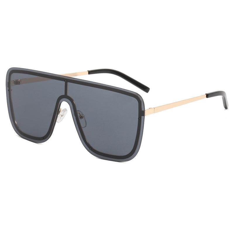 Damen Extravagante Oversized-Sonnenbrille Karnz