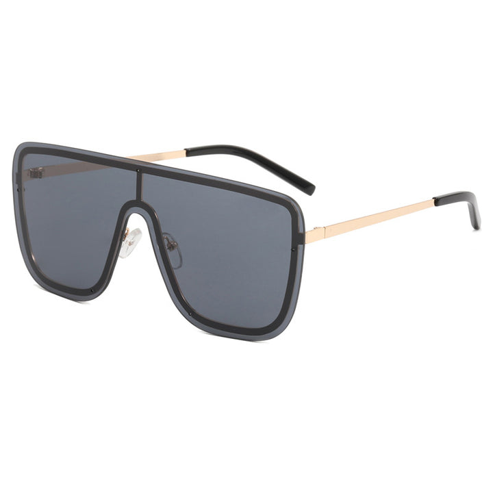 Damen Extravagante Oversized-Sonnenbrille Karnz