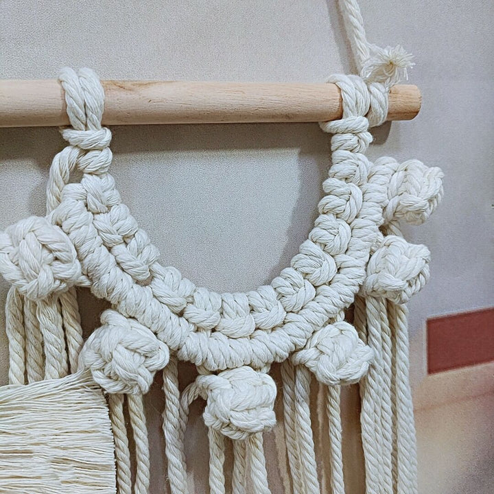 Macrame Wandbehang Karnz