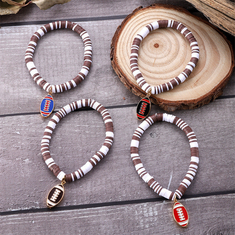 Sport-Themen Charm-Armband Karnz